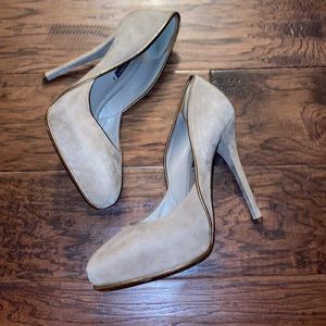 Ralph Lauren Purple Label Suede Pumps